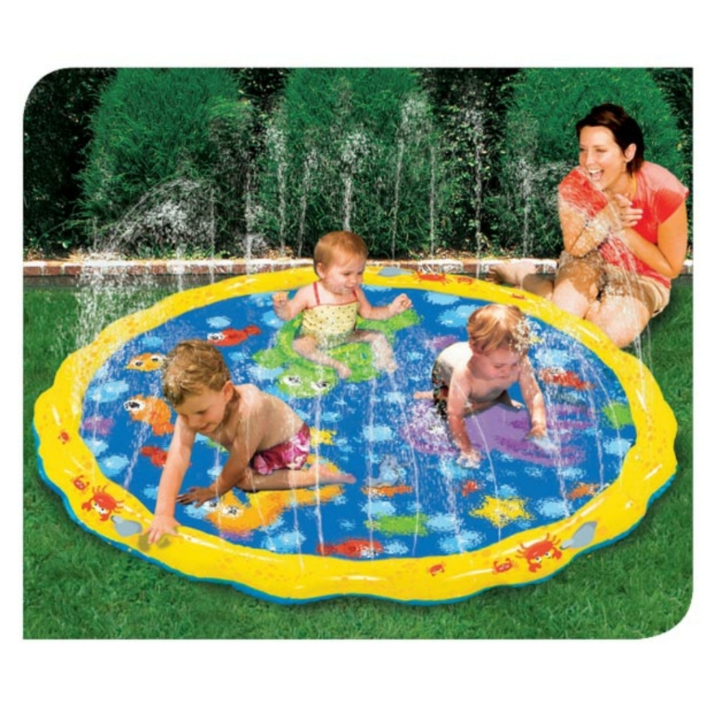 Nwt inflatable Sprinkle Splash Mat